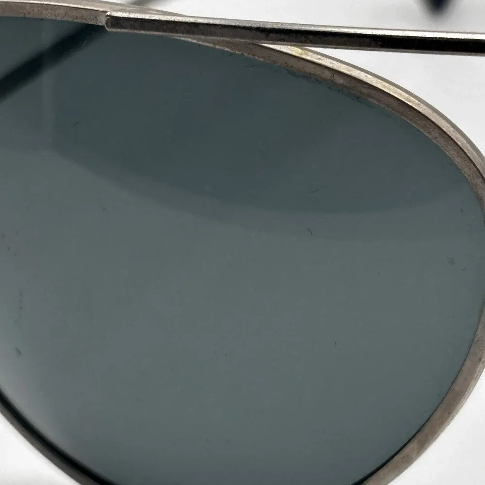 Vintage Cool-Ray Polaroid Aviator‎ Sunglasses Metal Frame Gray Lenses